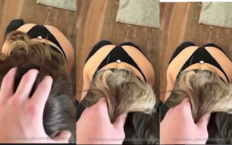 Mckinley Richardson  Onlyfans Sucking Cock So Lewd