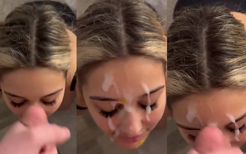 Jessica Kinley / Xjessicakinley Cumshot On Face