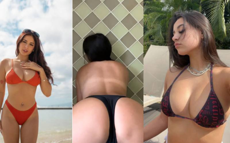 Samantha Frank / Sam Frank s Teasing And Dancing With Her Big Tits