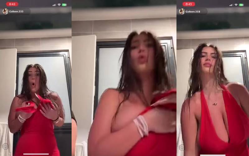 Colleen 333 Onlyfans  Damaged Shirt Naked Big Nipple