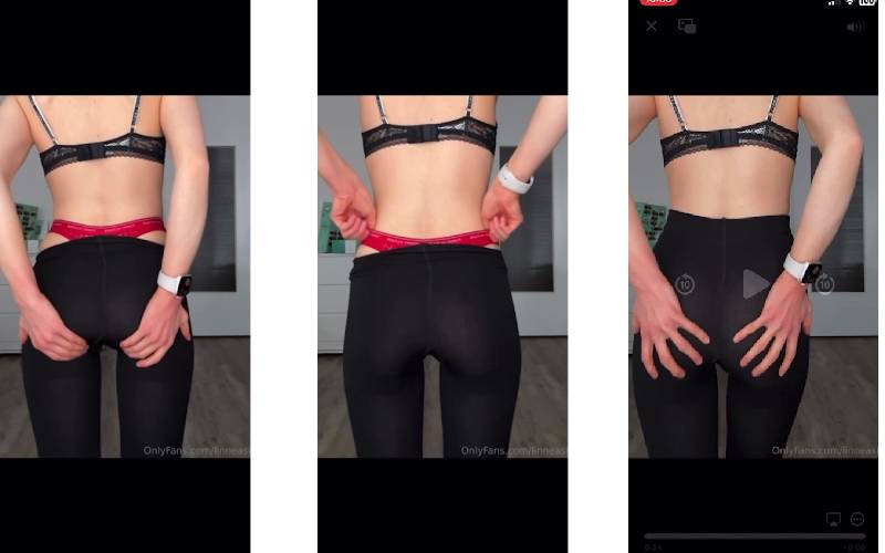 Linnea / Linneasky Onlyfans  Nudes Big Butt So Great On Cam