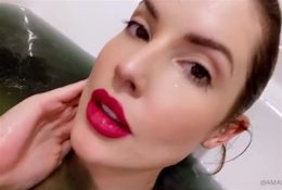 Amanda Cerny Nude Bathing Onlyfans  Video